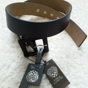 Vince Camuto /Black leather Belt